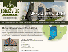 Tablet Screenshot of choosenoblesville.com